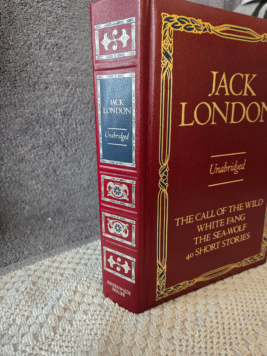 Jack London: The Call of the Wild, White Fang, The Sea-Wolf, 40 Short Stories, Illustrated (Greenwich Unabridged Library Classics)