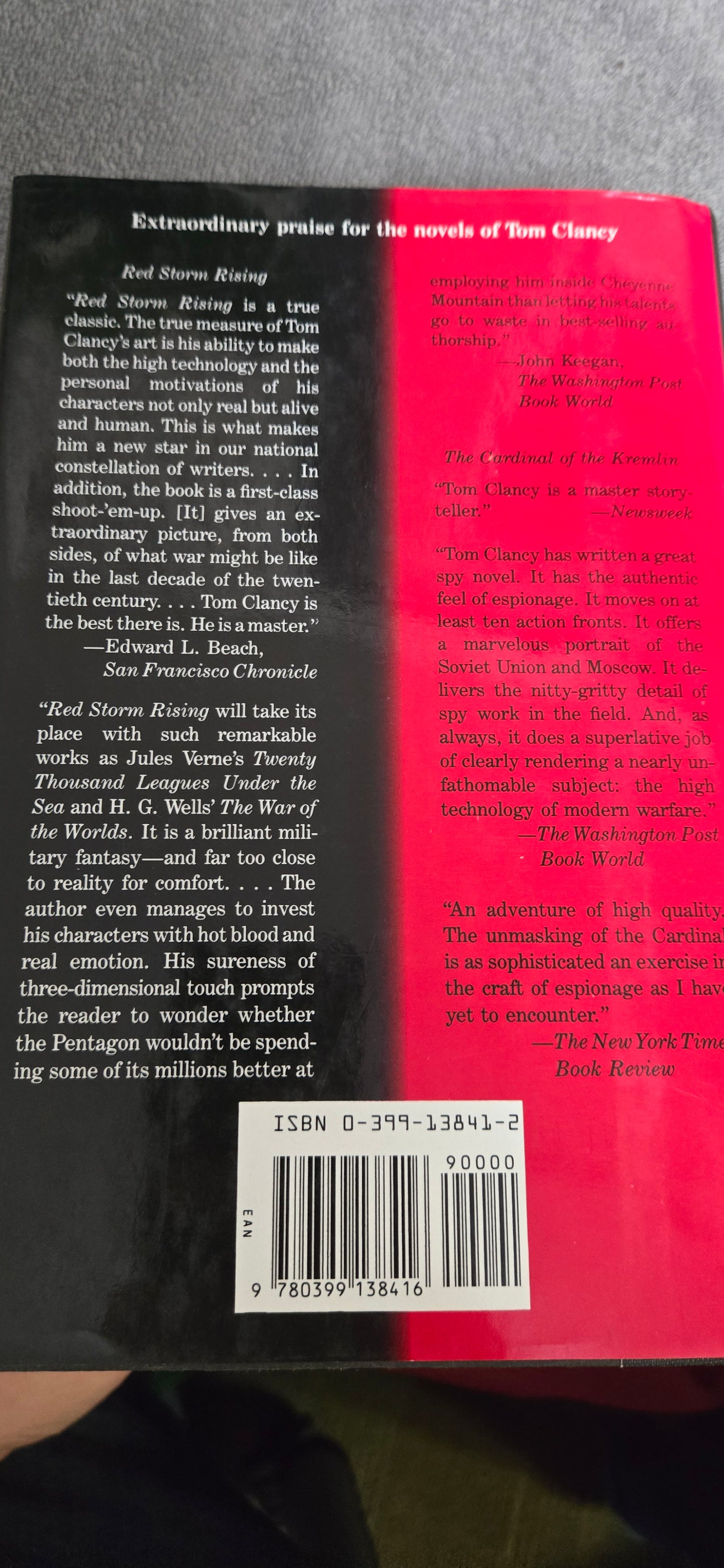 Tom Clancy – Two Complete Novels: Red Storm Rising & The Cardinal of the Kremlin