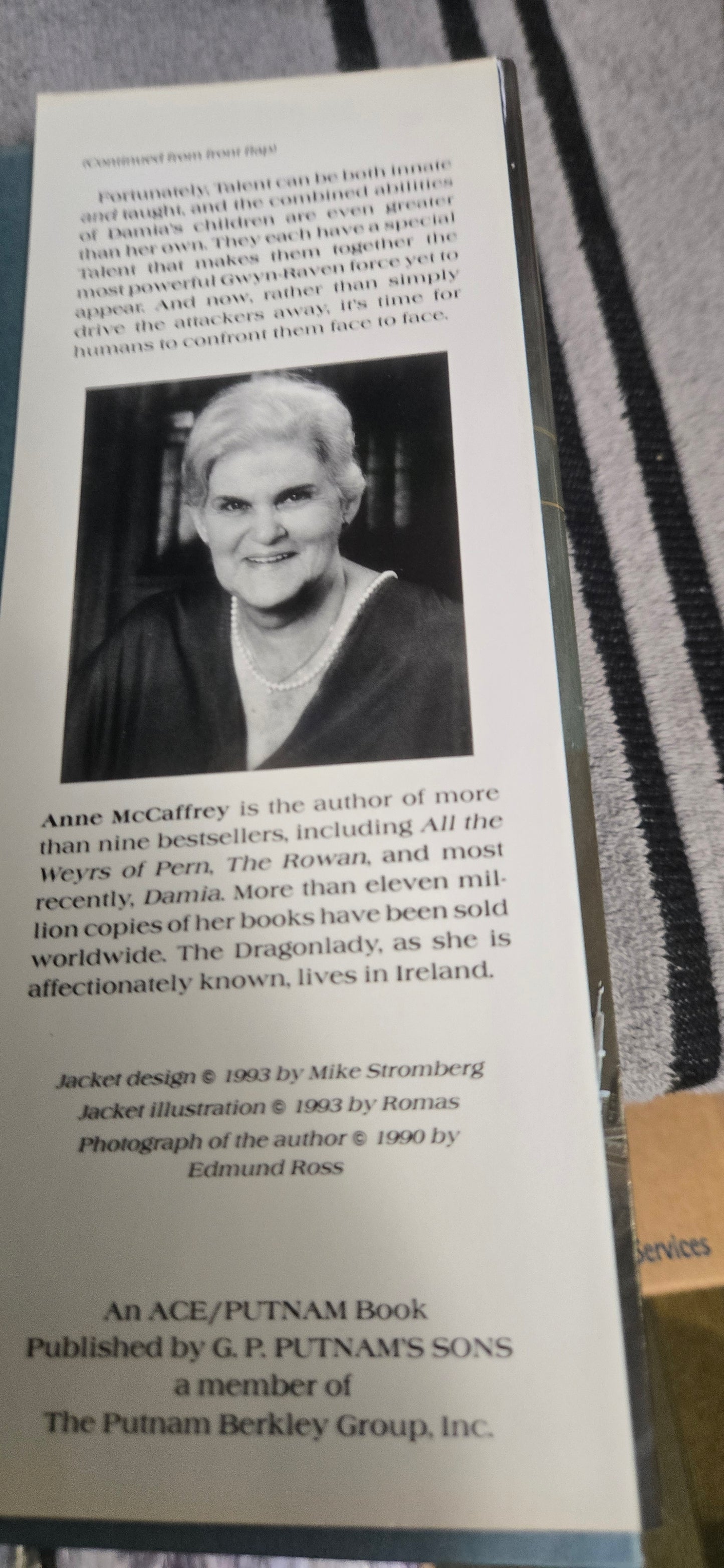 Damia’s Children – Anne McCaffrey – Hardcover