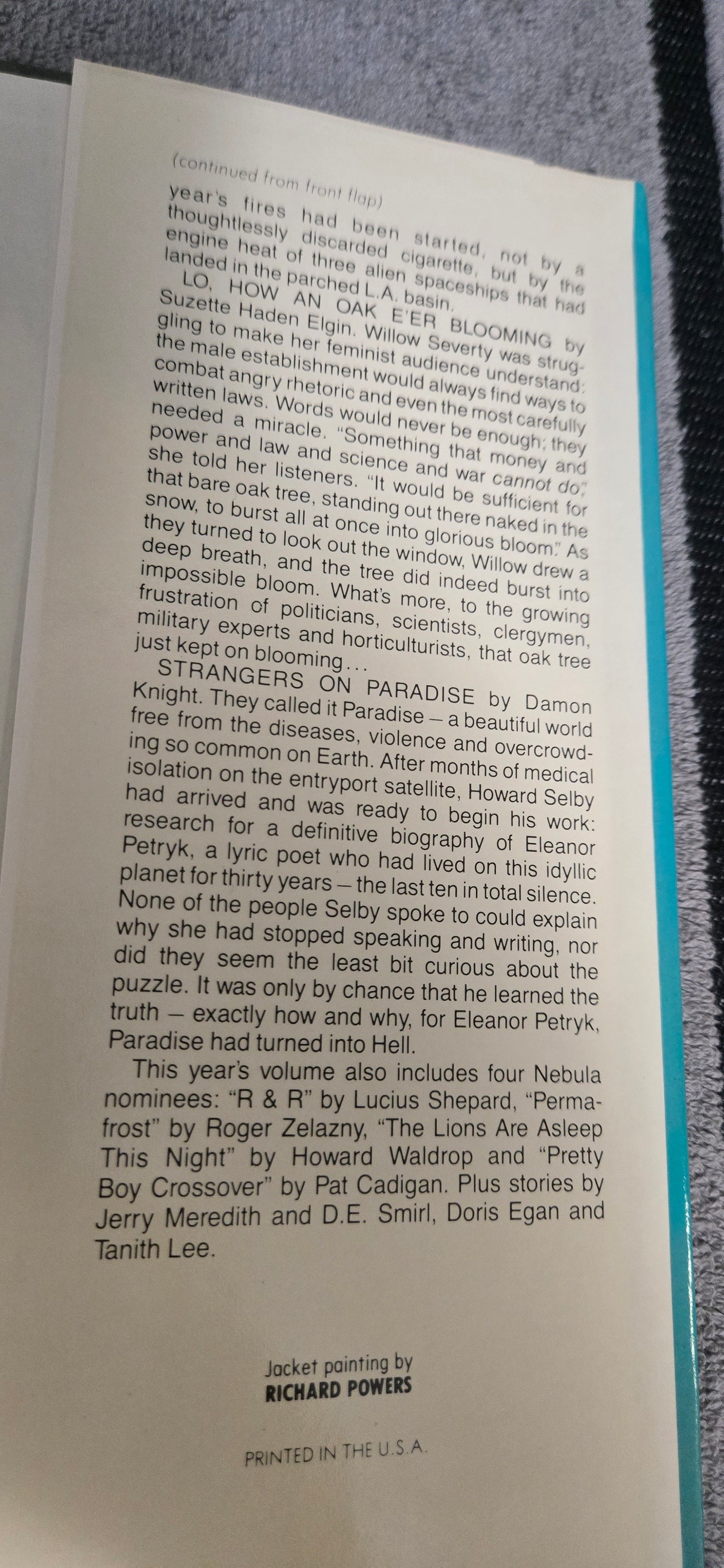 The 1987 Annual World's Best SF:Donald Wollheim