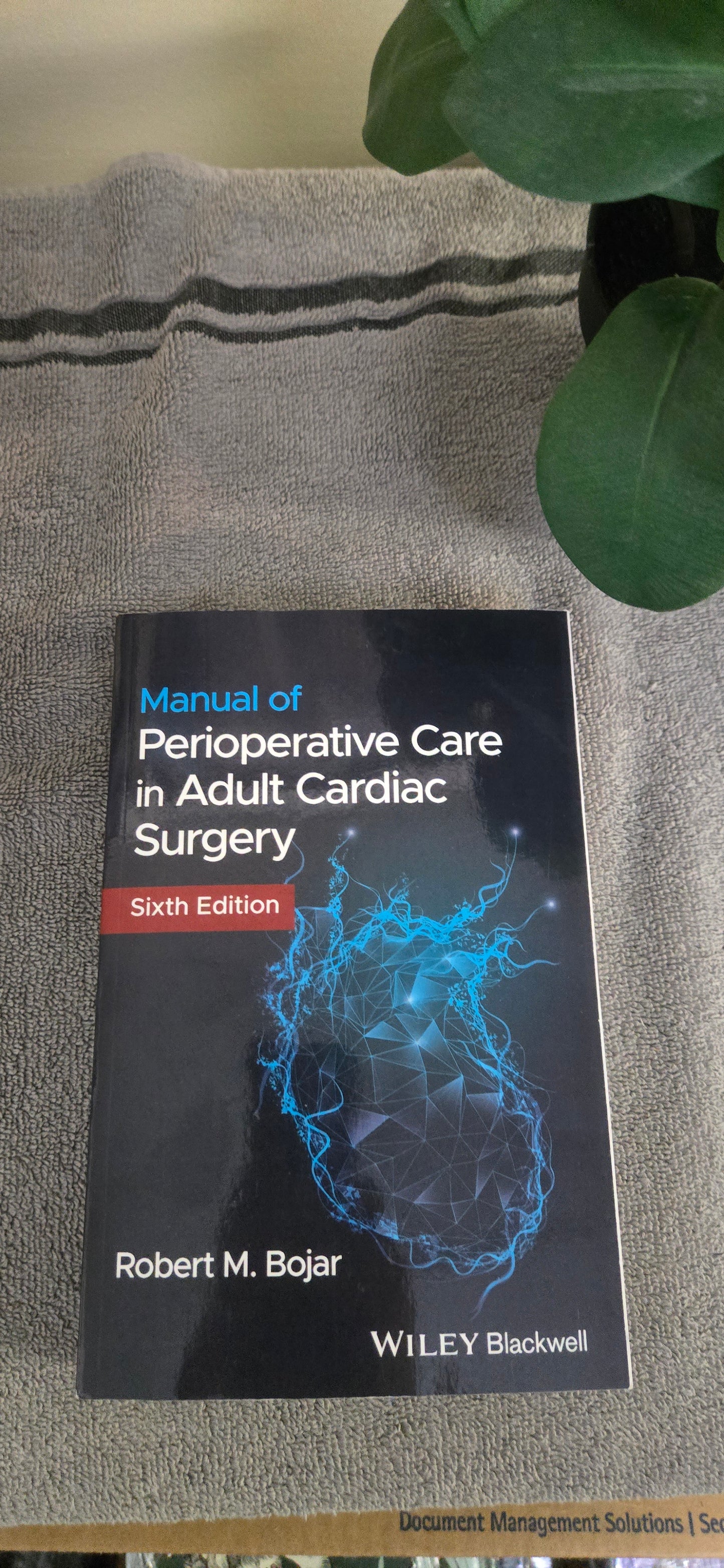 Manual of Perioperative Care in Adult Cardiac Surgery