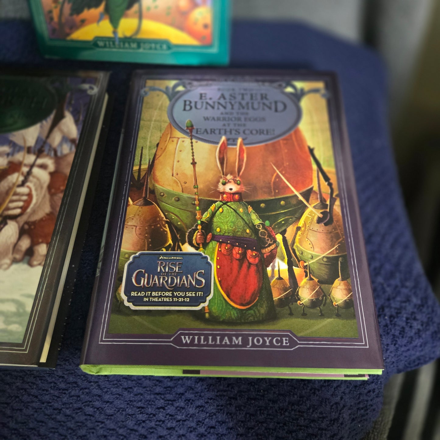 The Guardians: Nicholas St. North and the Battle of the Nightmare King; E. Aster Bunnymund and the Warrior Eggs at the Earth's Core!; Toothiana, Queen of the Tooth Fairy Armies