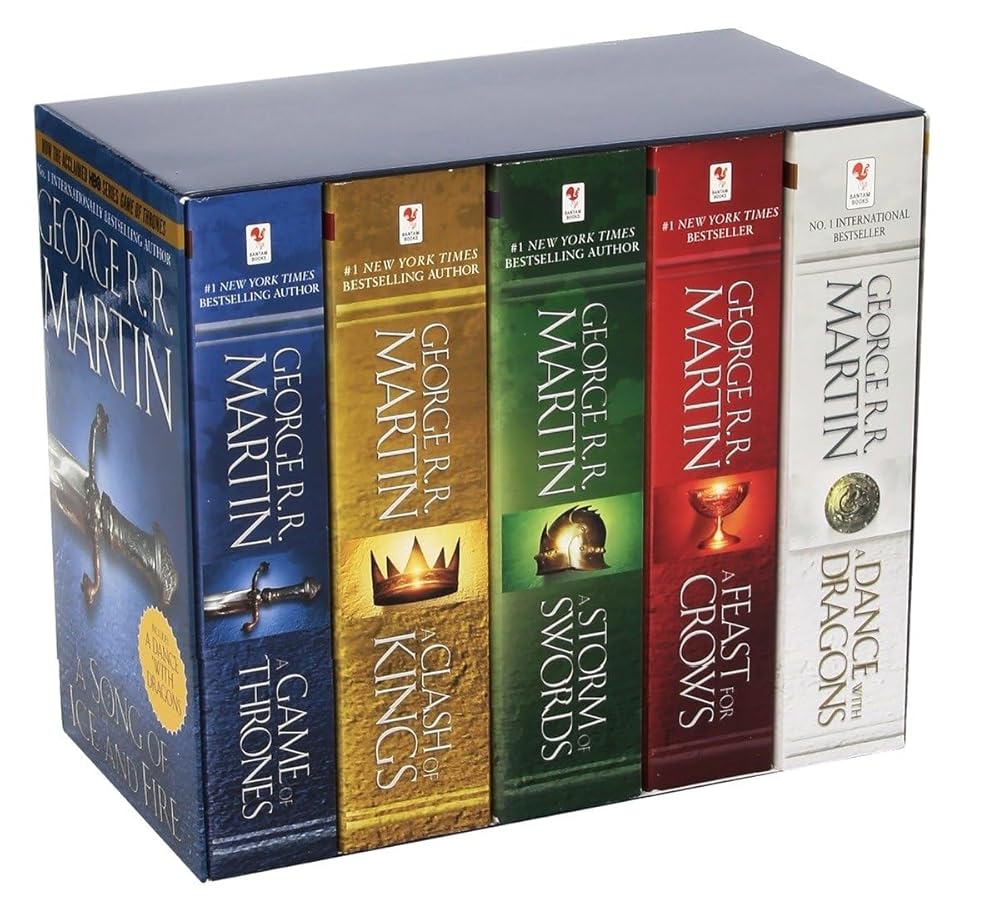 Game of Thrones 5-copy boxed set (George R. R. Martin Song of Ice and Fire Series) cover image