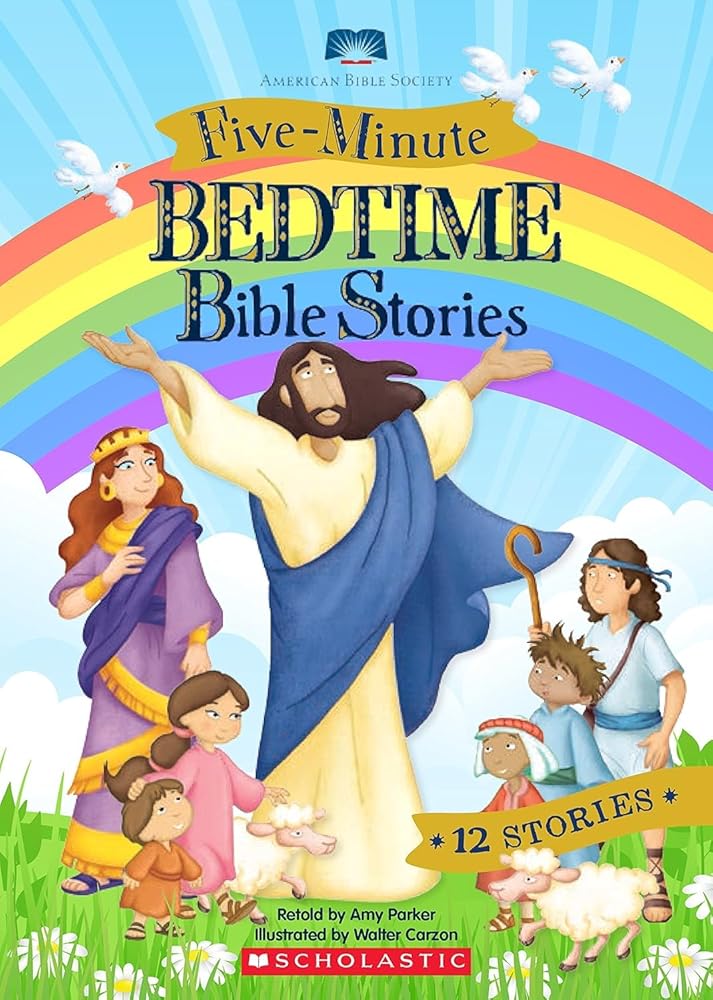 Five-Minute Bedtime Bible Stories (American Bible Society) cover image