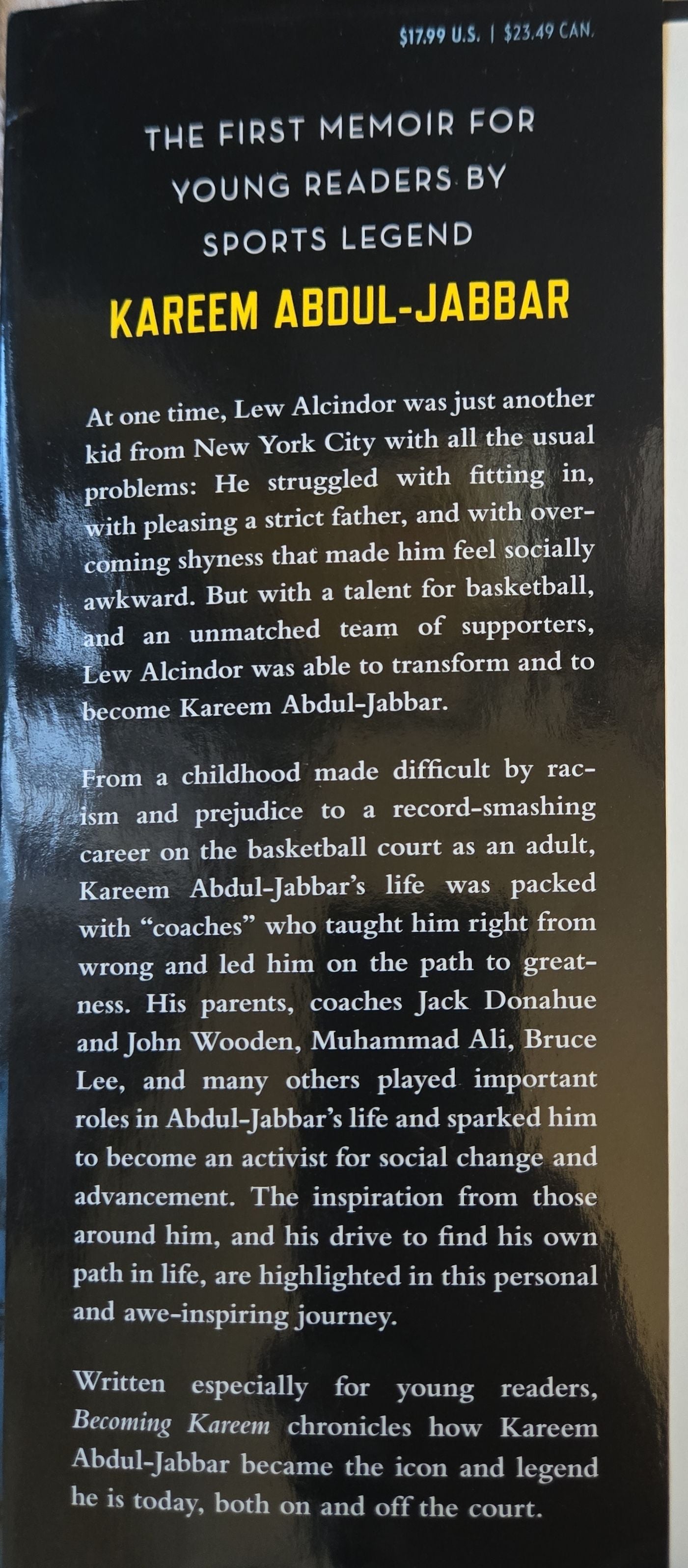 Becoming Kareem: Growing Up On and Off the Court