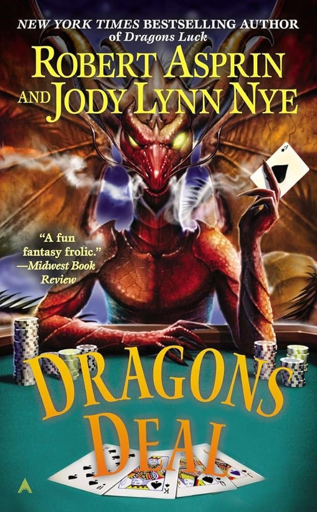 cover of the vintage fantasy book Dragon's Deal