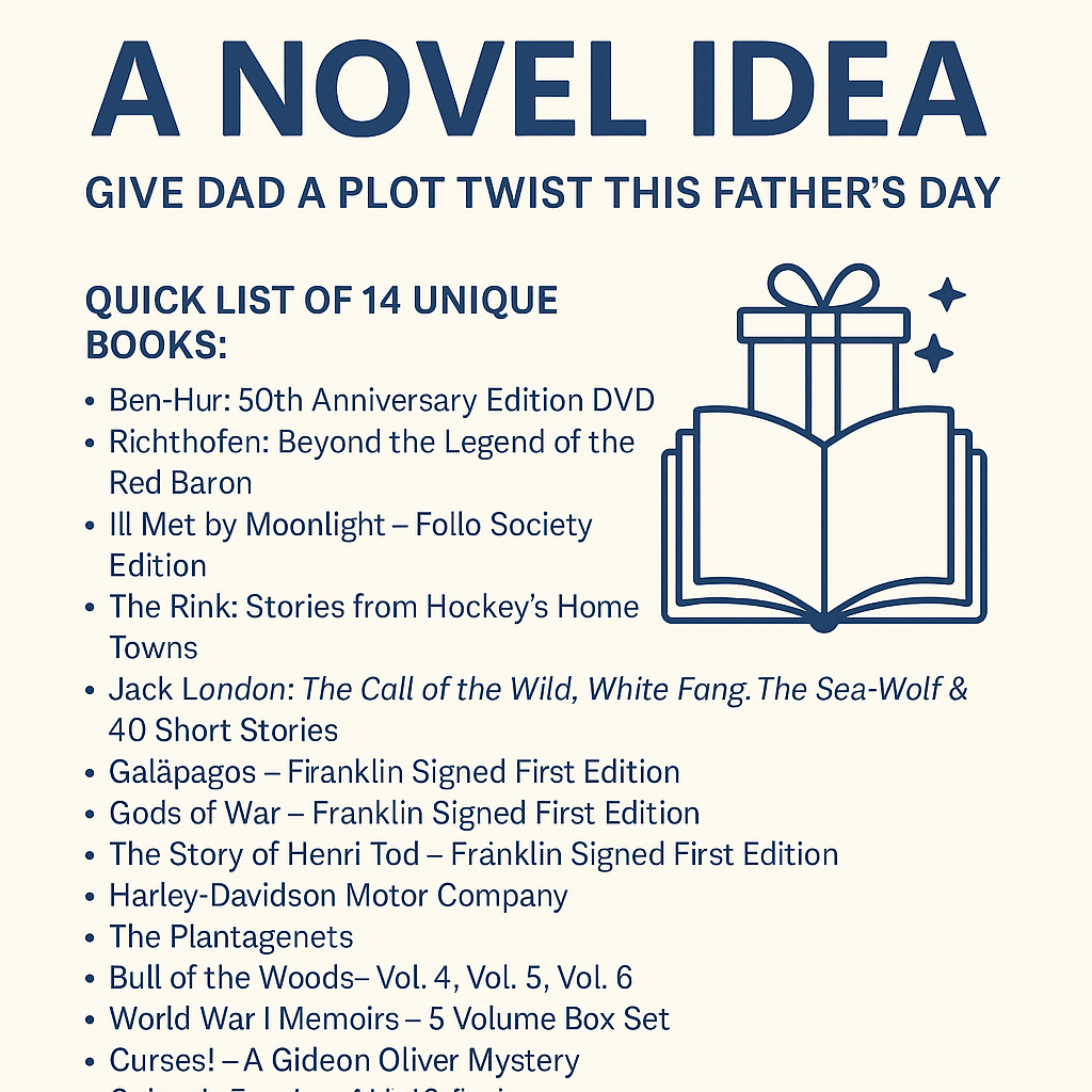 Father’s Day Book Picks He’ll Actually Read