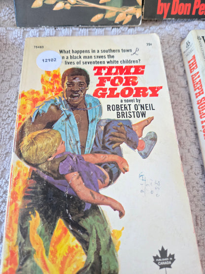 7 book vintage paperbacks war collection