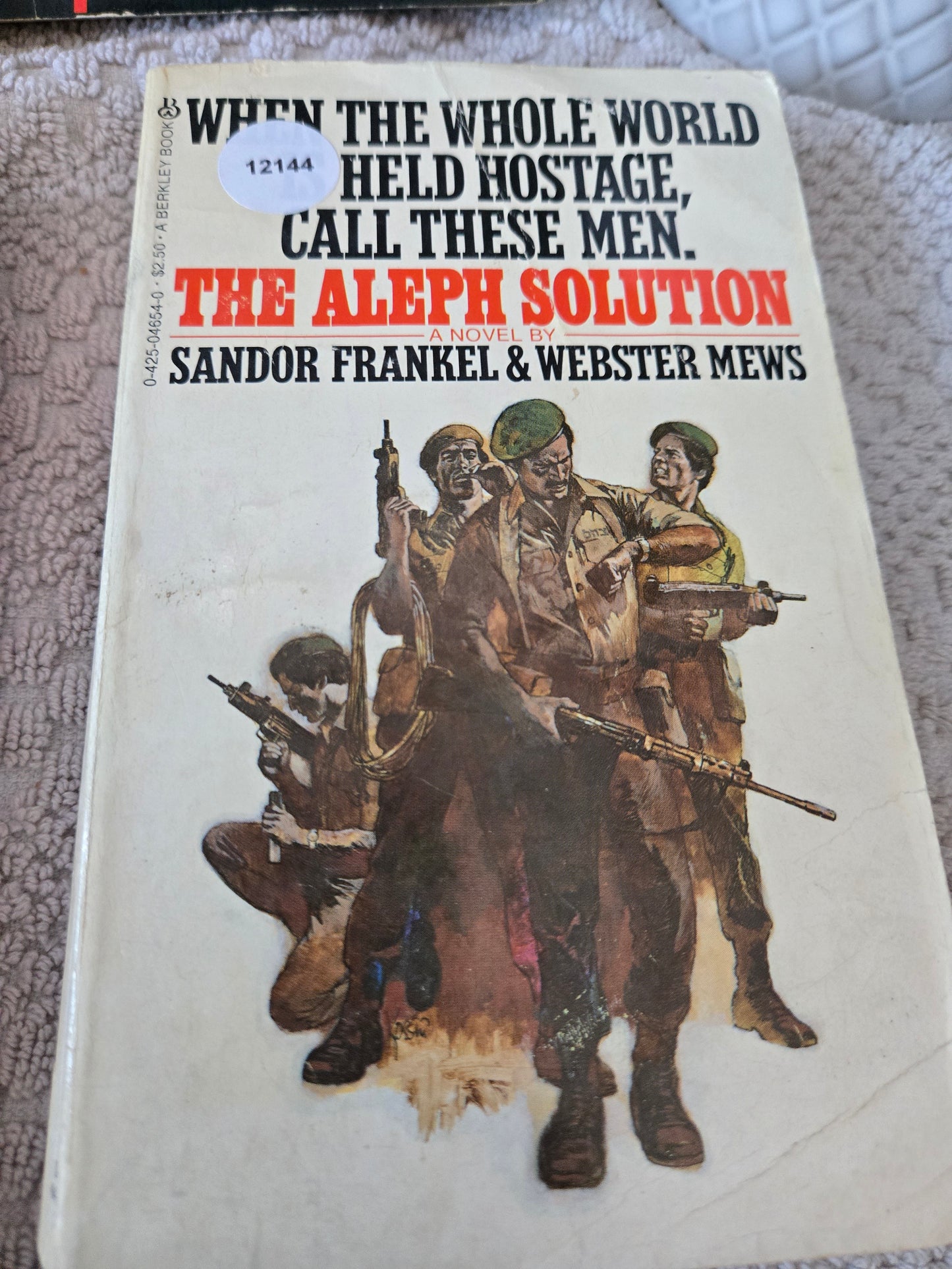 7 book vintage paperbacks war collection