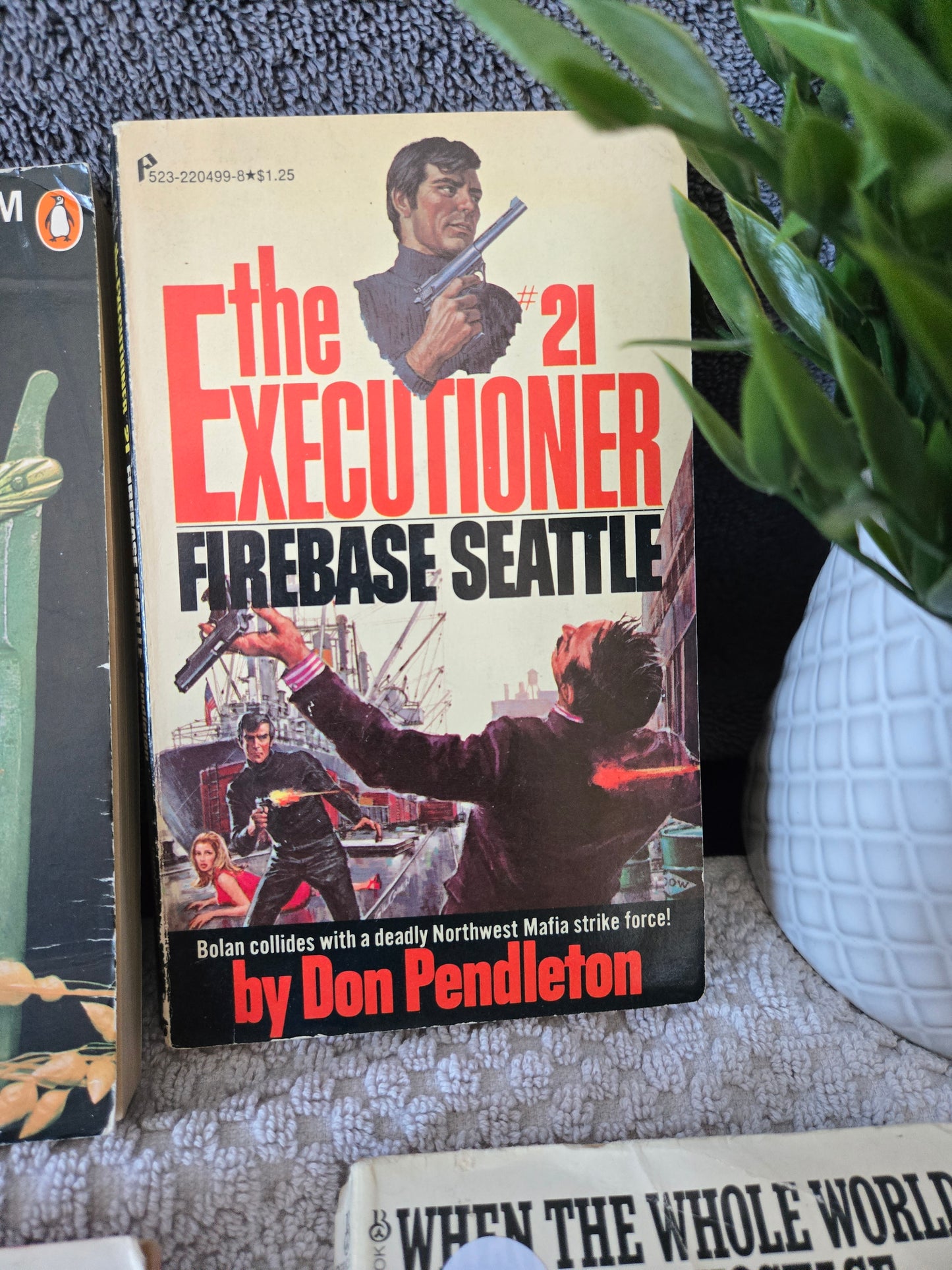 7 book vintage paperbacks war collection