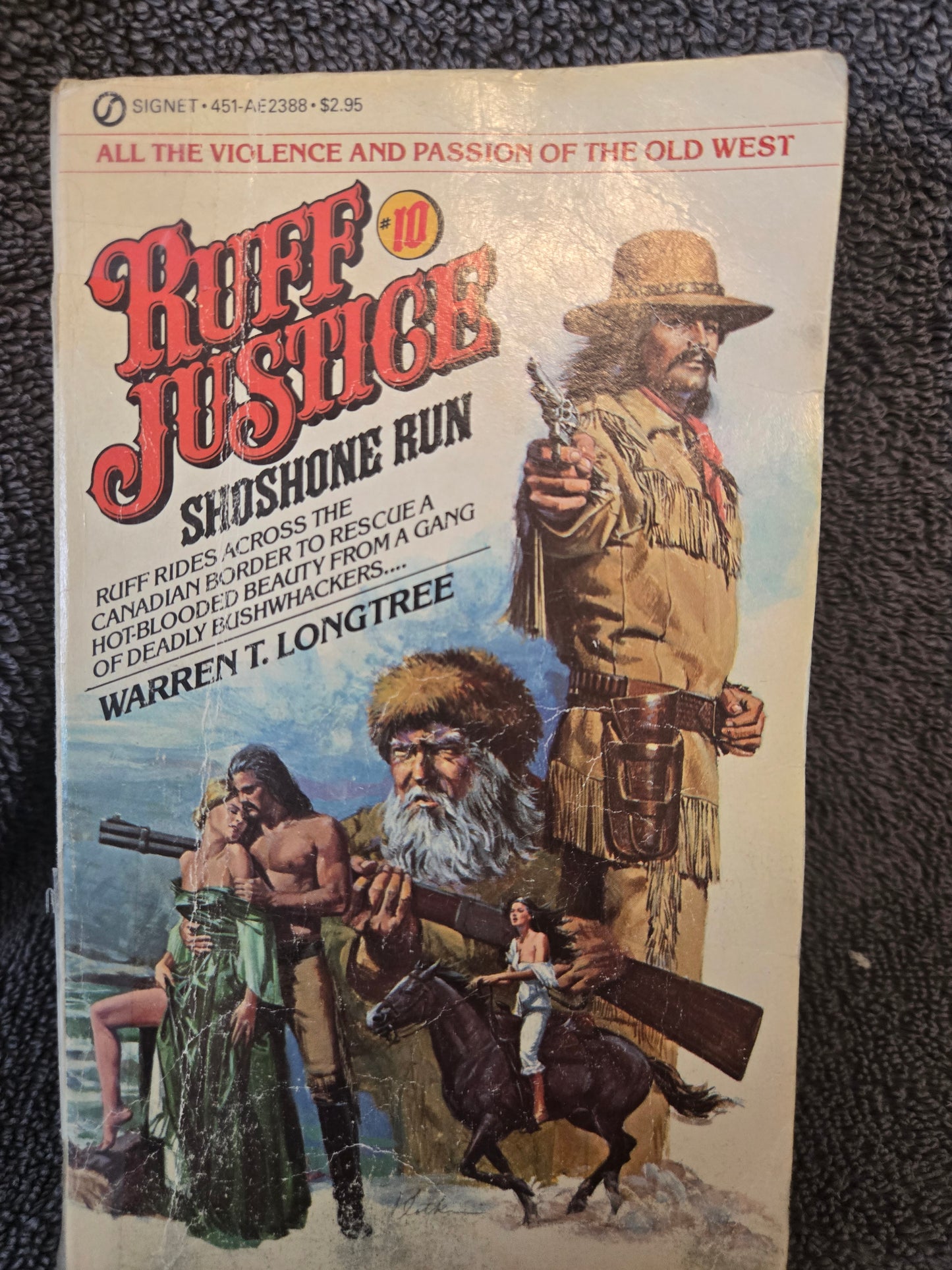 Vintage westerns: Ruff Justice 10, Ruff Justice 16, Silvertip-Max Brand