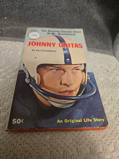 Vintage sports paperbacks:The Babe and I, Johnny Unitas