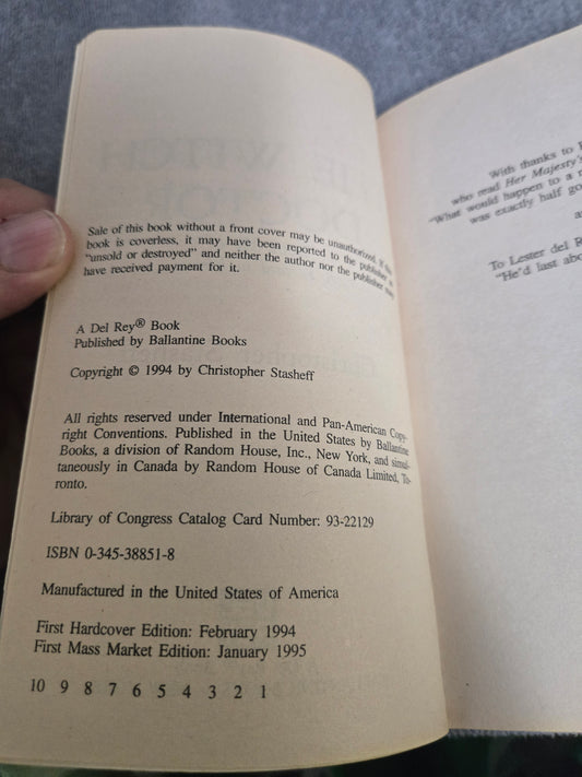 Witch Doctor (Wizard in Rhyme, Book 3)