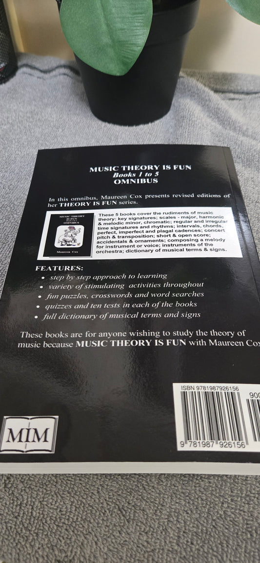 Music Theory is Fun Books 1 to 5 Omnibus