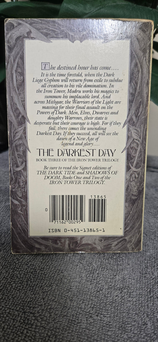 The Darkest Day (Iron Tower Trilogy, Bk. 3)