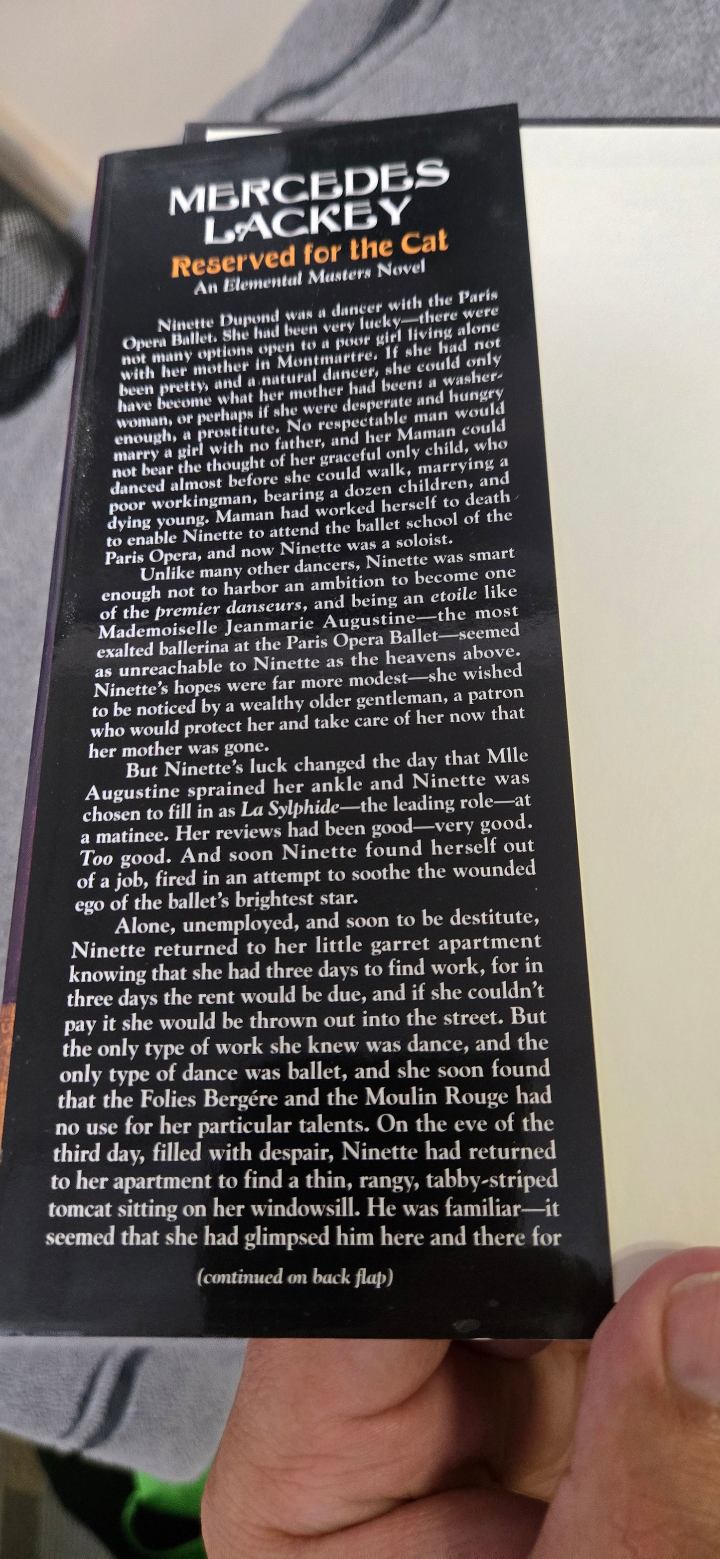 Reserved for the Cat (Elemental Masters, Book 5)