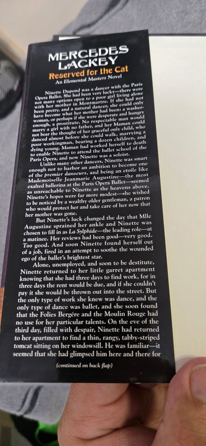 Reserved for the Cat (Elemental Masters, Book 5)