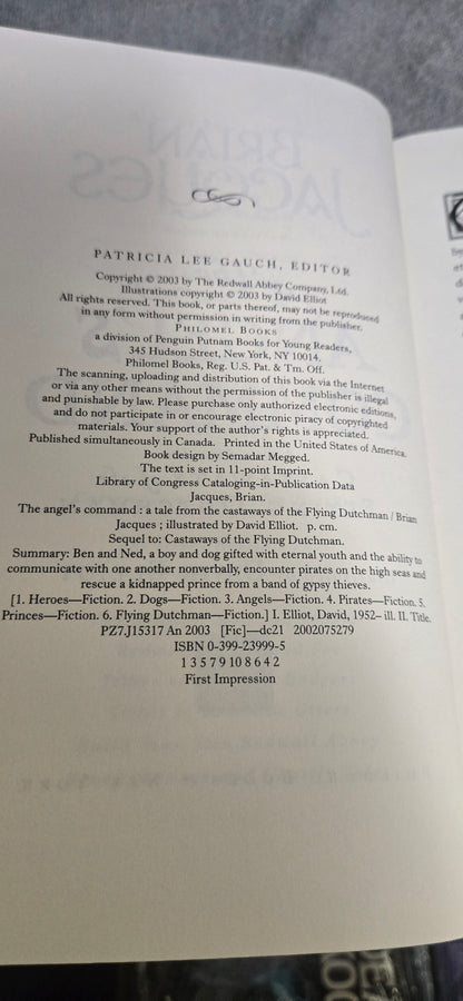 The Angel's Command (Castaways of the Flying Dutchman)