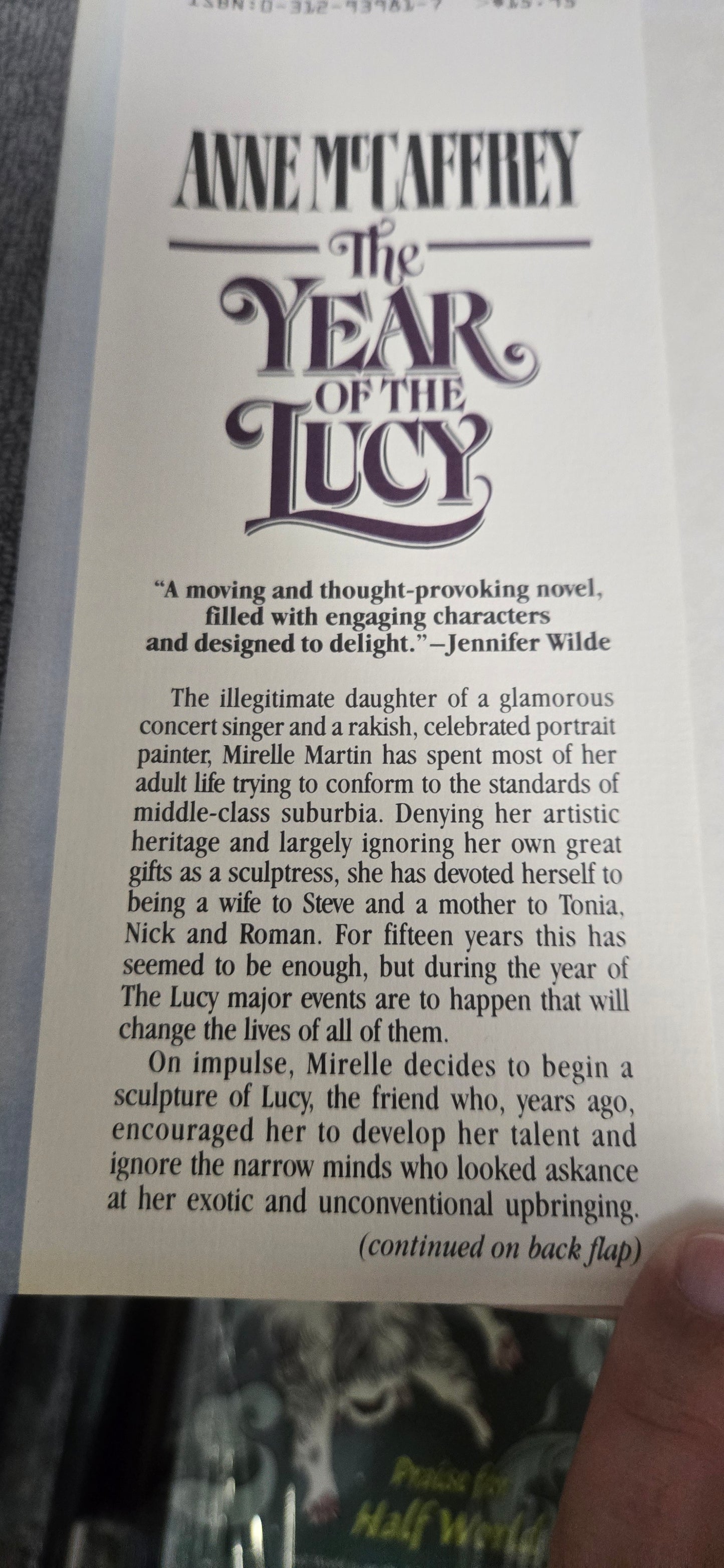 The Year of the Lucy: Anne Mcaffrey