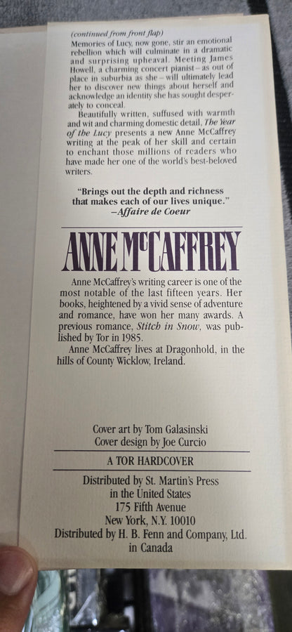 The Year of the Lucy: Anne Mcaffrey