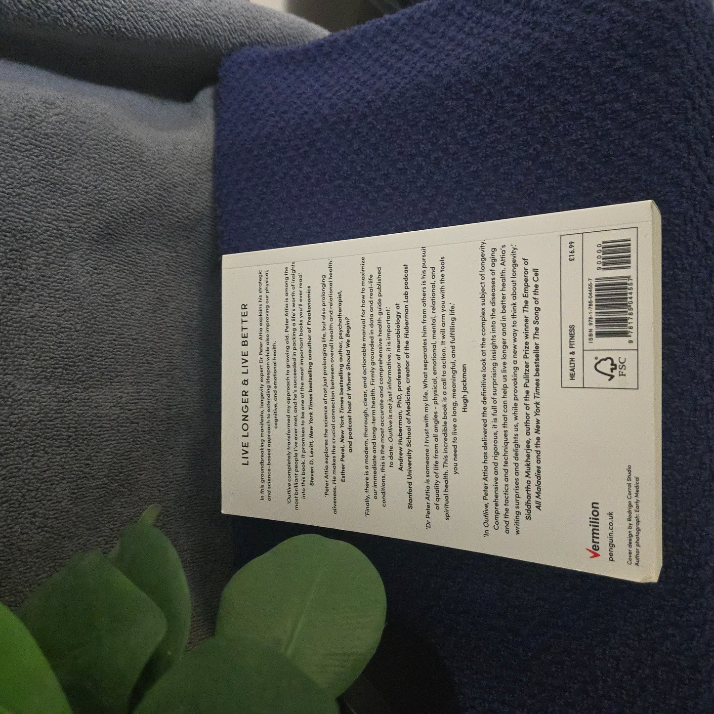 Outlive: The Science and Art of Longevity