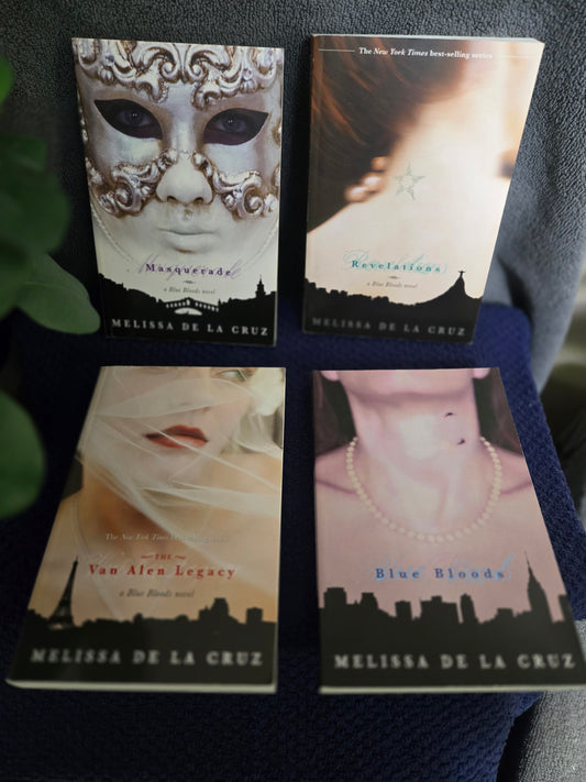 Melissa de la Cruz Blue Bloods Series 4 Books Bundle Collection (Blue Bloods, Masquerade, Revelations, The Van Alen Legacy)