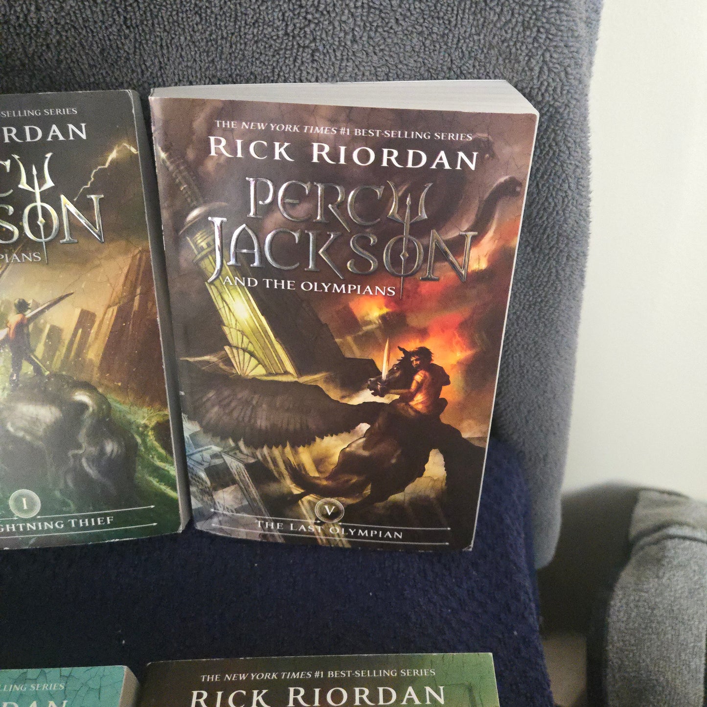 Percy Jackson & the Olympians – Complete 5-Book Set (Paperback)  By Rick Riordan