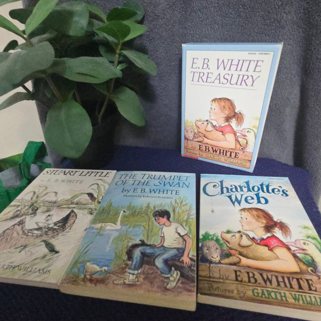 E. B. White Treasury: Charlotte's Web, Stuart Little, The Trumpet of t ...