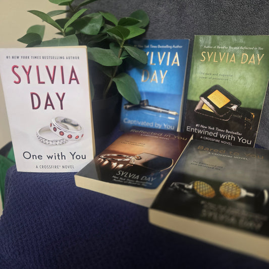 A Crossfire Novel 5 Books Collection Set By Sylvia Day (One With You, Captivated By You, Entwined With You, Reflected In You, Bared To You)