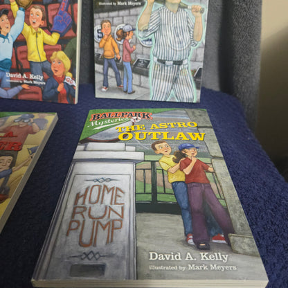 Ballpark Mysteries: The Dugout Boxed Set (Books 1-4): The Fenway Foul-Up, the Pinstripe Ghost, the L.A. Dodger, the Astro Outlaw