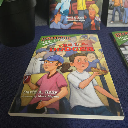 Ballpark Mysteries: The Dugout Boxed Set (Books 1-4): The Fenway Foul-Up, the Pinstripe Ghost, the L.A. Dodger, the Astro Outlaw