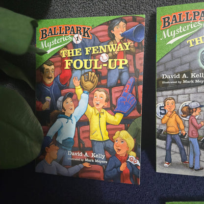 Ballpark Mysteries: The Dugout Boxed Set (Books 1-4): The Fenway Foul-Up, the Pinstripe Ghost, the L.A. Dodger, the Astro Outlaw