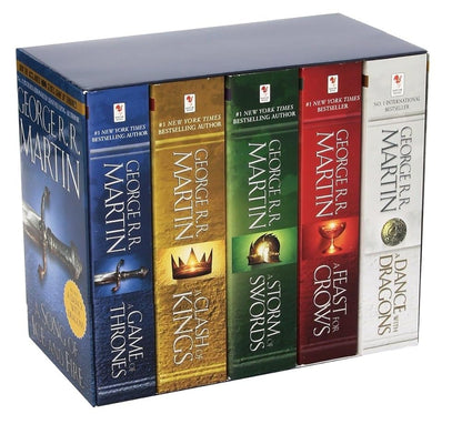 Game of Thrones 5-copy boxed set (George R. R. Martin Song of Ice and Fire Series) cover image