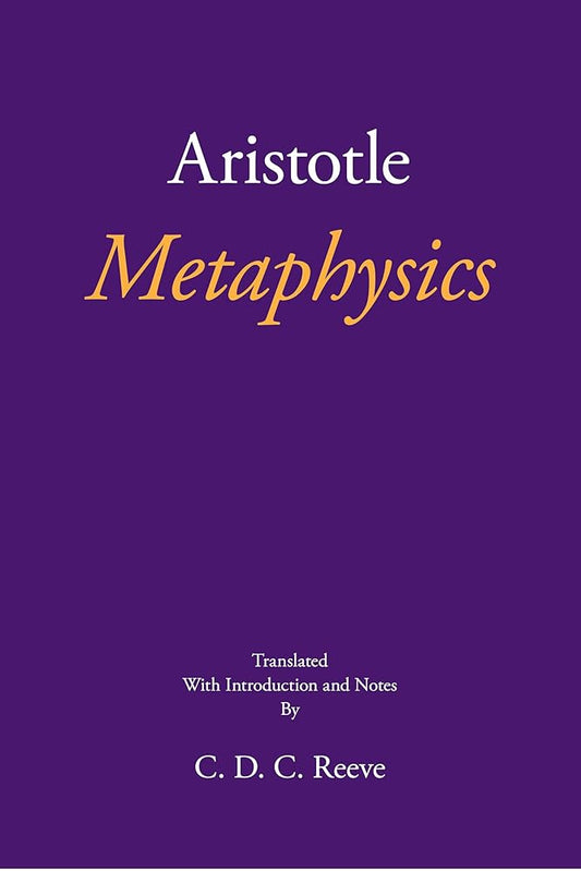 Metaphysics (The New Hackett Aristotle) cover image