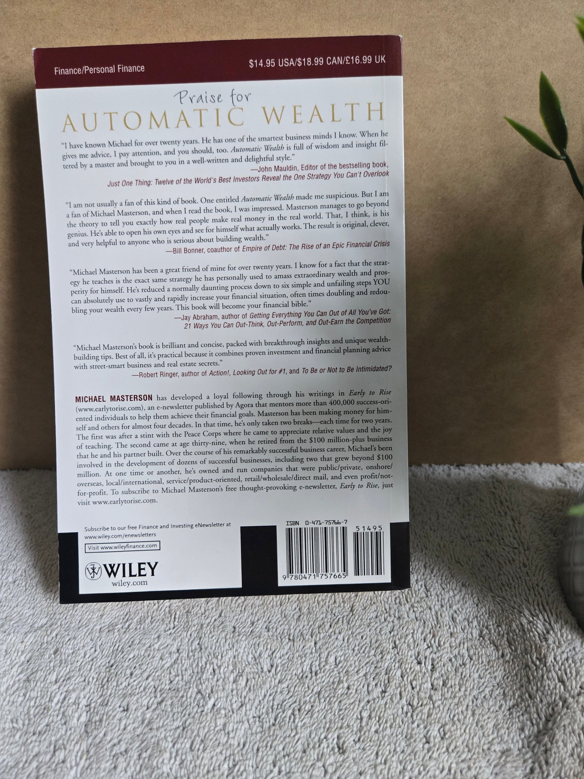 Automatic Wealth: The Six Steps to Financial Independence - Jennifer & Ryan Books