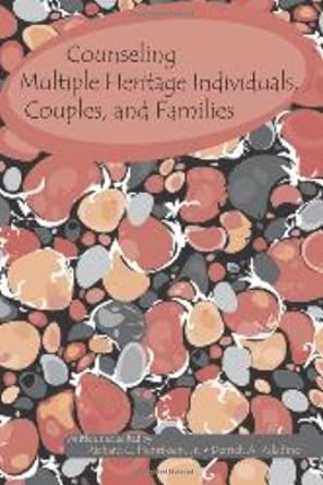 Counseling Multiple Heritage Individuals, Couples, and Families - Jennifer & Ryan Books