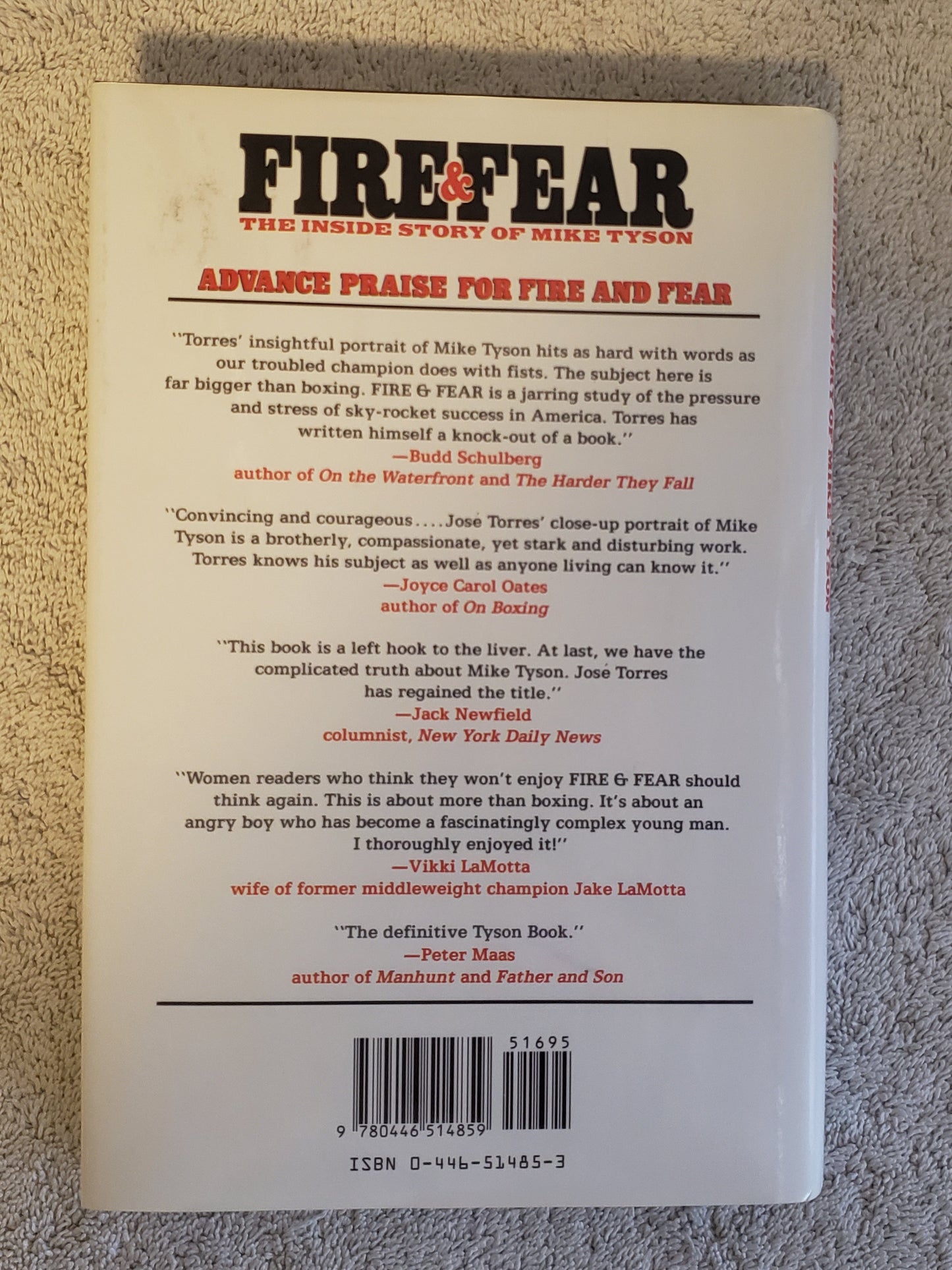 Fire and Fear: The Inside Story of Mike Tyson - Jennifer & Ryan Books