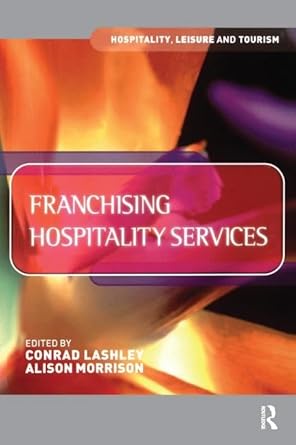 Franchising Hospitality Services - Jennifer & Ryan Books