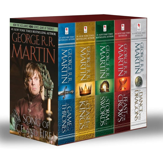 George R. R. Martin's A Game of Thrones 5 - Book Boxed Set (Song of Ice and Fire Series) (A Song of Ice and Fire) - Jennifer & Ryan Books