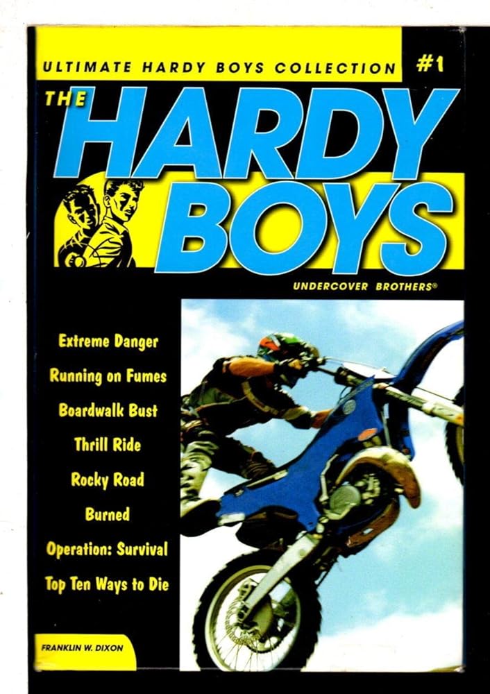 Hardy Boys: All New Undercover Brothers 1 - 8: #1 Ultimate Collection with Extreme Danger/Running on Fumes/Boardwalk Best/Thrill Ride/Rocky Road/Burned/Operation: Survival/Top Ten Ways to Die - Jennifer & Ryan Books