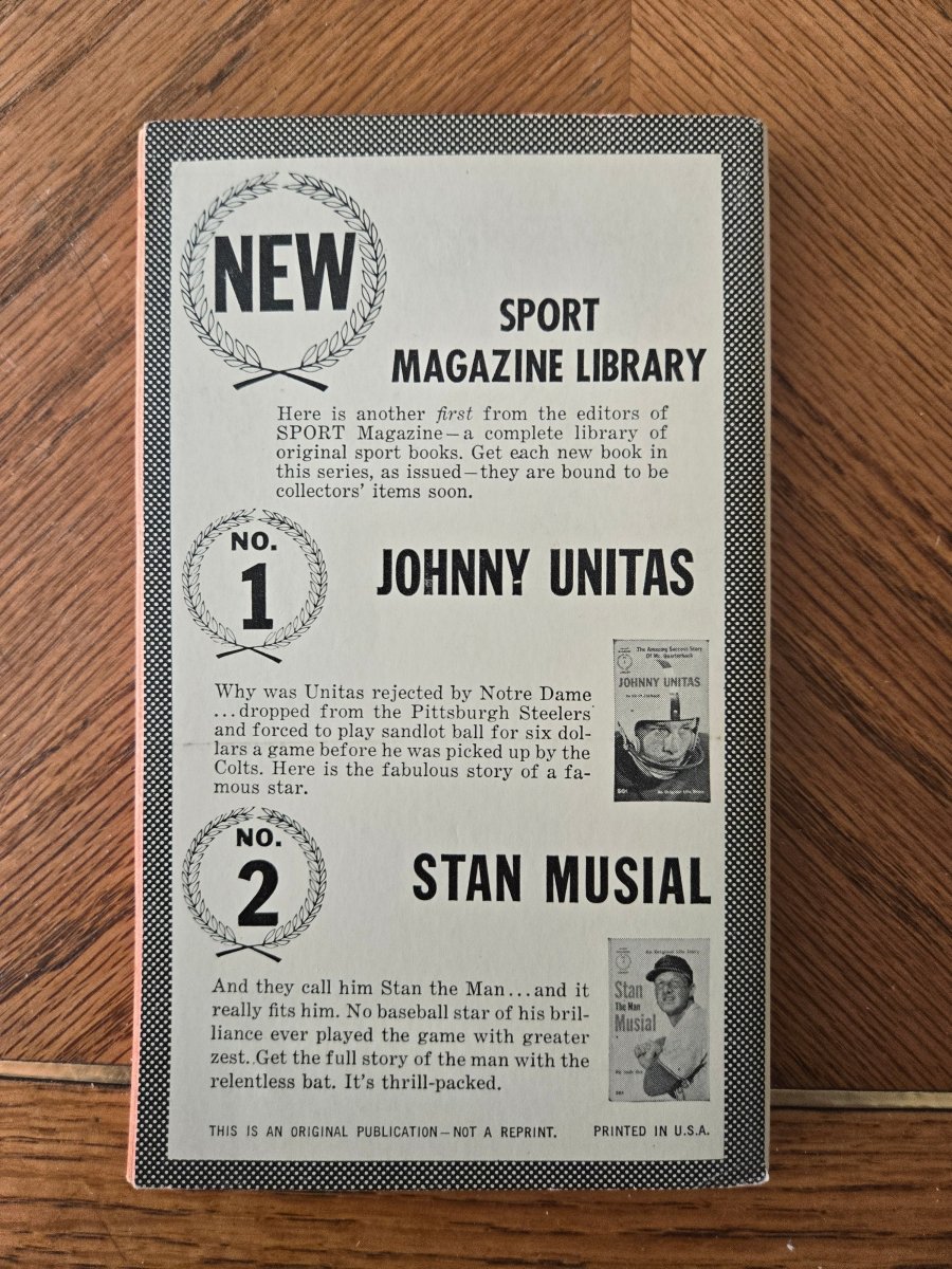 Johnny Unitas - Jennifer & Ryan Books