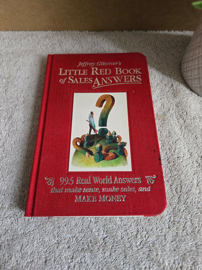 Little Red Book of Sales Answers: 99.5 Real World Answers That Make Sense, Make Sales, and Make Money - Jennifer & Ryan Books