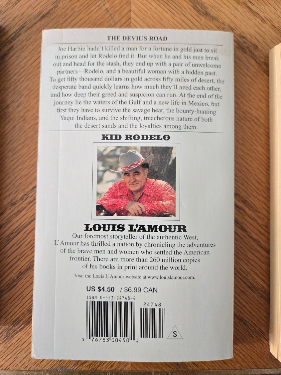 Louis Lamour 5 book collection: Kid Rodelo, High Lonesome, Last Stand At Papago Wells, Rivers West,Hellier with a Gun - Jennifer & Ryan Books