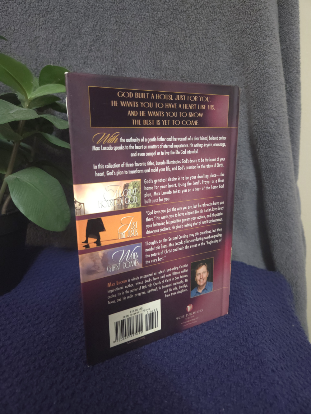 3-in-1 Lucado Collection: The Great House of God/ Just Like Jesus/ When Christ Comes