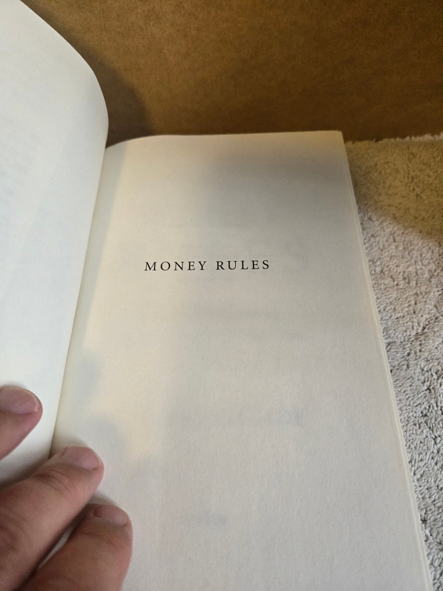 Money Rules - Jennifer & Ryan Books