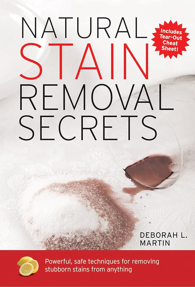 Natural Stain Removal Secrets: Powerful, Safe Techniques for Removing Stubborn Stains from Anything - Jennifer & Ryan Books