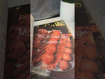 McCall's vintage cookbook magazines (m3,m18)