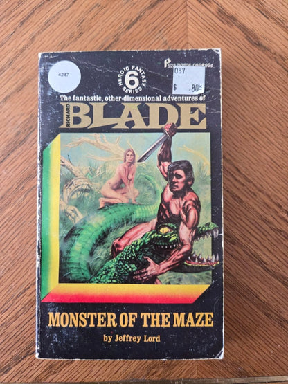 Richard Blade #6 Monster of the Maze - Jennifer & Ryan Books