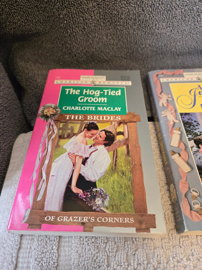 Assorted harlequin romance novels