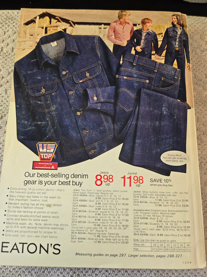 Eatons's fall and winter 1975